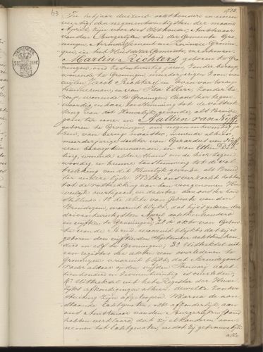 Huwelijksakte Aktedatum 29-04-1841 Plaats: Groningen Soort akte: huwelijk